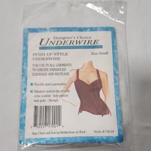 Designer’s Choice Underwire Push-Up Bra - Brown